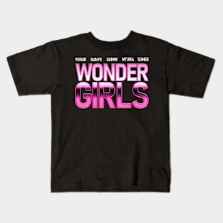 Wonder Girls kpop Kids T-Shirt